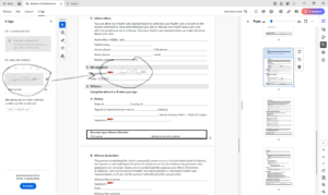 ADA signature example
